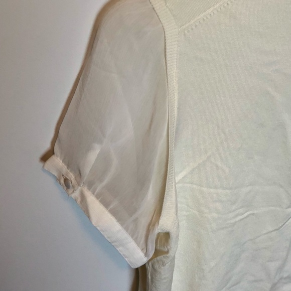 NWT George Women's Sheer / Sweater Vest Blouse - Picture 5 of 5